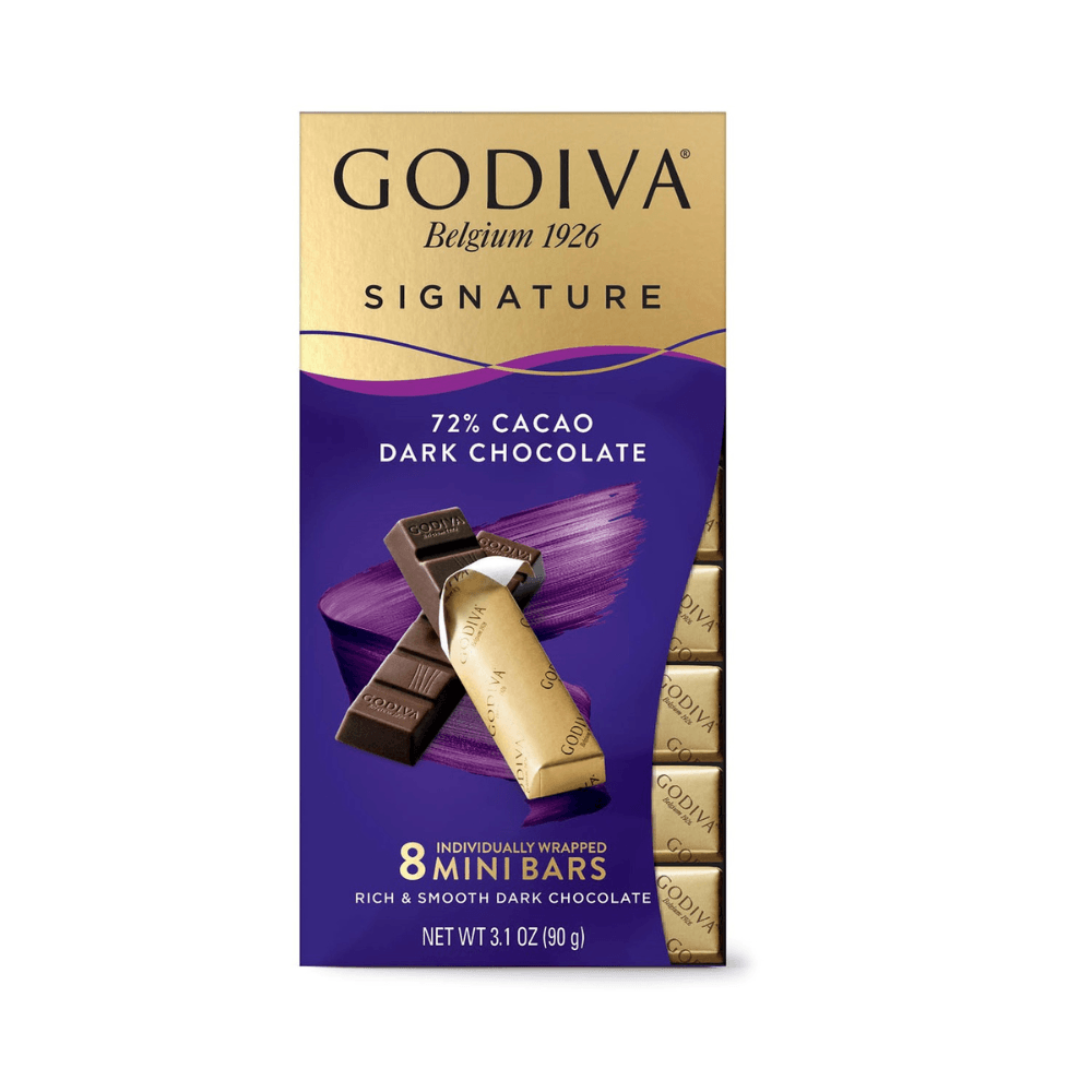 Chocolate Belga 72% Cacau Signature Godiva 90g Mambo Supermercados São ...