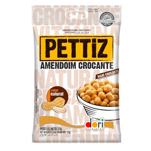 Amendoim Crocante Natural Pettiz Dori 120g
