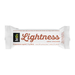 Barra de Proteína Lightness Chocolate Bio2 45g