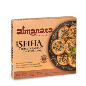 Mini Esfiha Aberta Zahtar Almanara 300g