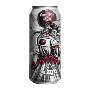 Cerveja American Lager Samurai Hoffen Lata 473ml