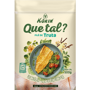 Filé de Truta Congelada Korin 500g
