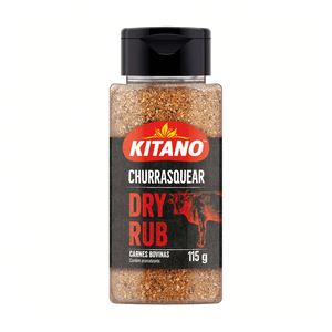 Tempero Dry Rub Carnes Bovinas Churrasquear Kitano 115g