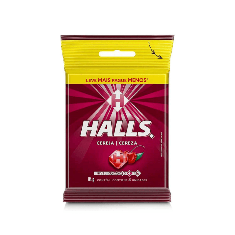Drops-de-Cereja-Halls-84g-Com-3-Unidades
