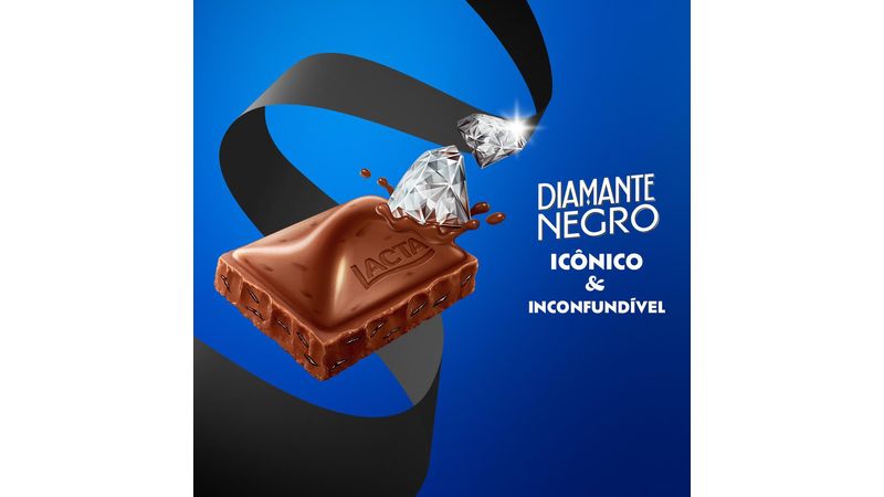 Comprar Chocolate Lacta Diamante Negro 80G