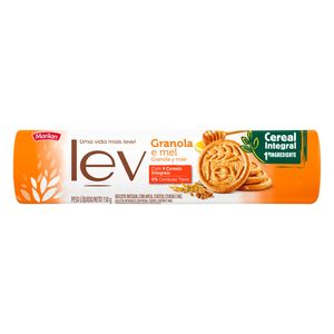 Biscoito Integral Lev Granola E Mel Marilan 150g