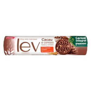 Biscoito Integral Lev Cacau e Cereais Marilan 150g