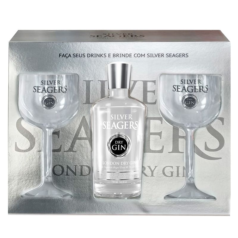 Kit-Gin-Silv-Seagers-750ml-C-2-Tacas
