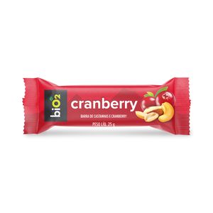 Barra de Cereais 7 Castanhas e Cranberry BiO2 25g