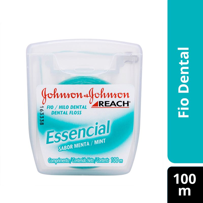 Fio-Dental-Essencial-Menta-Johnsons-100m