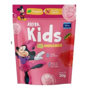 Biscoito Minnie Morango Aruba Kids 30g