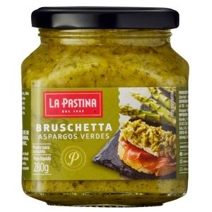 Bruschetta de Aspargo Verde La Pastina Vidro 280g
