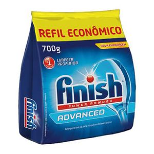 Detergente para Lava Máquina de Lavar Refil Econômico Finish 700g