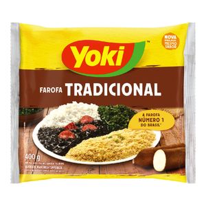 Farofa Pronta Temperada Yoki 400g