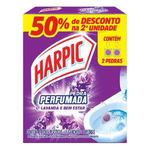 Desodorizador Sanitário Harpic Lavanda 50% de Desconto na 2ª Unidade