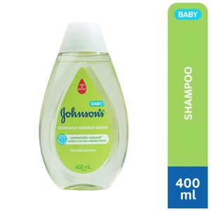 Shampoo Cabelos Claros Johnsons Baby 400ml