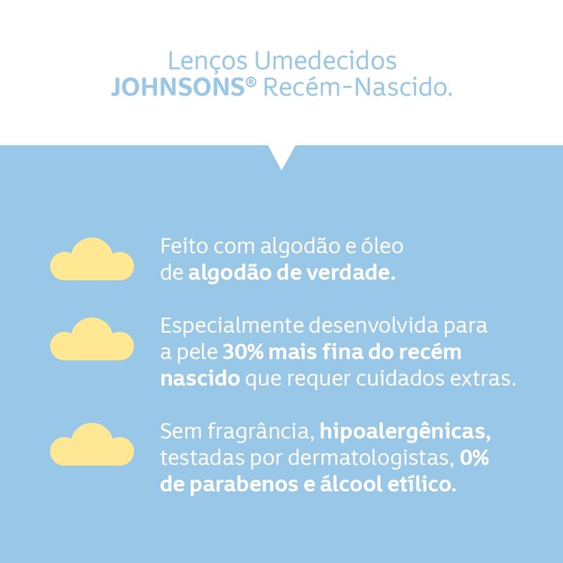 Lenco-Umedecido-Recem-Nascido-Johnsons-Baby-Com-96-Unidades
