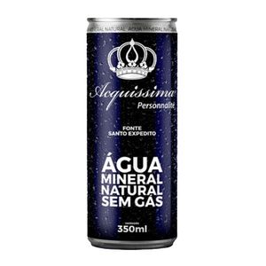 Água Mineral sem Gás Acquíssima Personnalité Pet 350ml