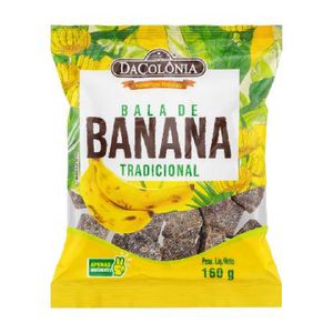 Bala de Banana Dacolônia 160G