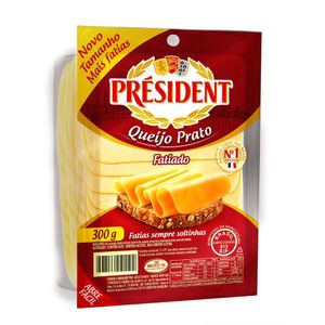 Queijo Prato Fatiado Président 300g