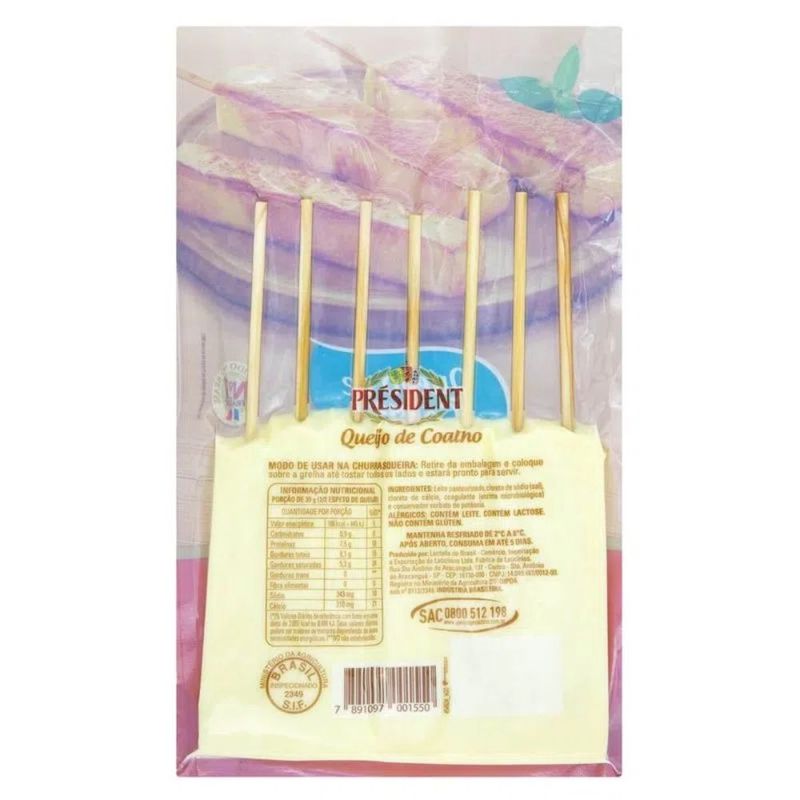 Queijo-Coalho-Tradicional-Espeto-President-350g