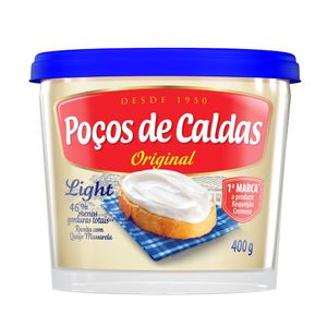 Requeijão Cremoso Light Poços de Caldas 400g