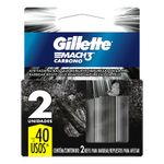 carga-gillette-mach-3-carbono-com-2-unidades