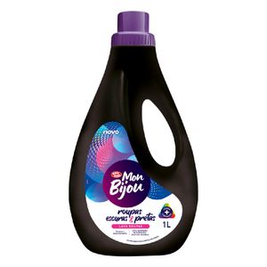 Lava Roupas Liquído para Roupas Escuras e Pretas Mon Bijou 1l