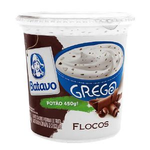 Iogurte Grego Sabor Flocos Batavo 450g