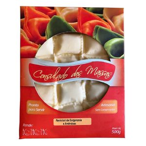 Ravioloni de Gorgonzola e Amêndoas Consulado das Massas 500g