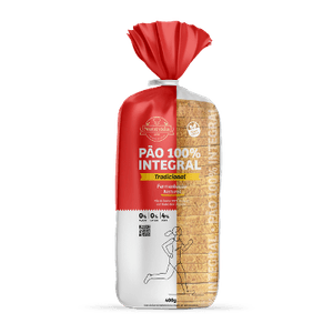Pao 100% Integral Tradicional Nutrivida 400g