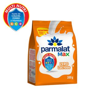 Leite em Po Max Zero Lactose Parmalat 300g