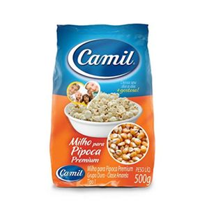 Milho Pipoca Camil 500g