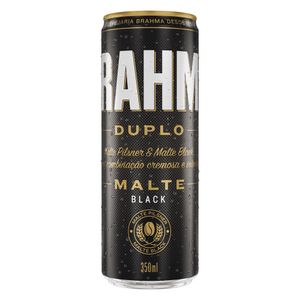Cerveja Brahma Duplo Malte Escura Lata 350ml