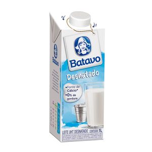 Leite Desnatado Longa Vida Batavo 1 Litro