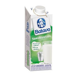 Leite Semidesnatado Longa Vida Batavo 1 Litro