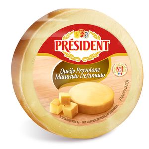 Queijo Provolone Defumado Fracionado Président Kg