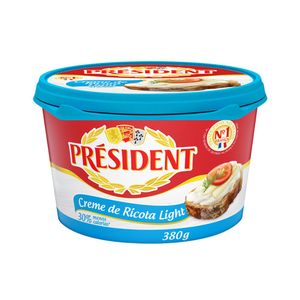 Creme de Ricota Light Président Pote 380g