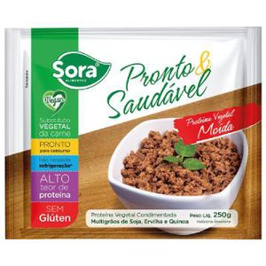 Proteína de Vegetal Moída Pronto e Saudável 250g
