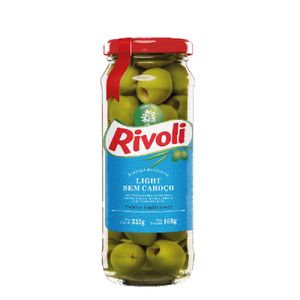 Azeitona Verde sem Caroço Light Rivoli 160g