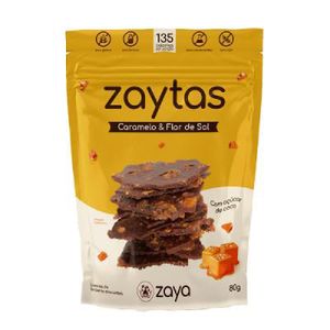 Lascas de Caramel com Flor de Sal Zaytas 80g