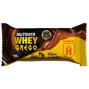 Barra Whey Grego Sabor Doce de Leite 40g