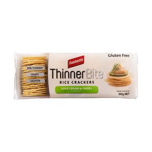 Chips de Arroz Sabor Creme de Cebola Fantastic 100g
