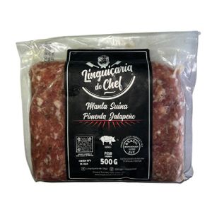 Manta Suína Pimenta Jalapeno Linguaçaria Do Chef 500g