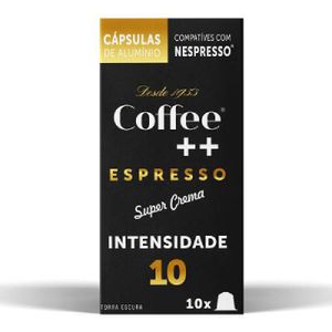 Cápsula de Café Super Crema Gãos Coffee++ 60g com 10 Unidades