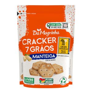 Biscoito Cracker 7 Grãos Manteiga De Magrinha 120g