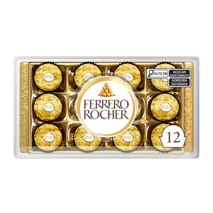 Bombom Ferrero Rocher 150g com 12 unidades