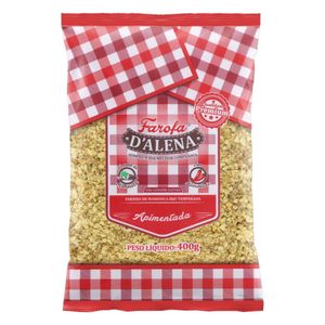 Farofa Temperada Apimentada D'alena 400g