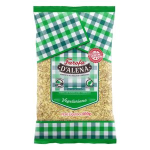 Farofa Temperada Vegetariana D'alena 400g