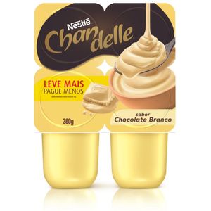 Sobremesa Sabor Chocolate Branco Chandelle 360g